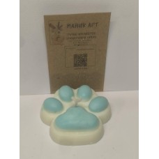 Свещ „Лапичка“ – ръчна изработка от соев восък- сет от 3 бр.