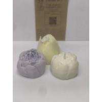 Свещи „Розички“ – сет от 3 бр