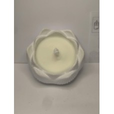 СОЕВА СВЕЩ В ГИПСОКЕРАМИКА ЛОТОС